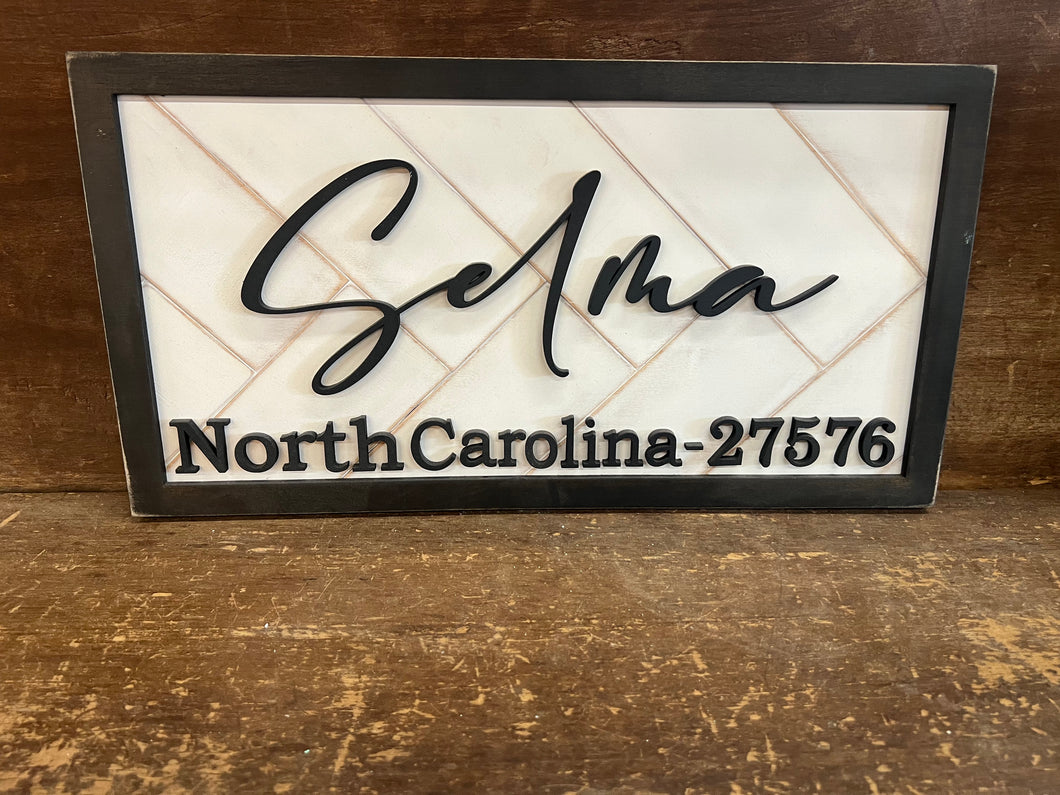 Hometown Plaque Workshop