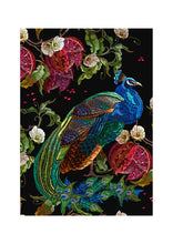 Load image into Gallery viewer, Peacock REVERSED - Decoupage Paper

