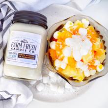 Load image into Gallery viewer, Ambrosia Scented Soy Mason Jar Candle
