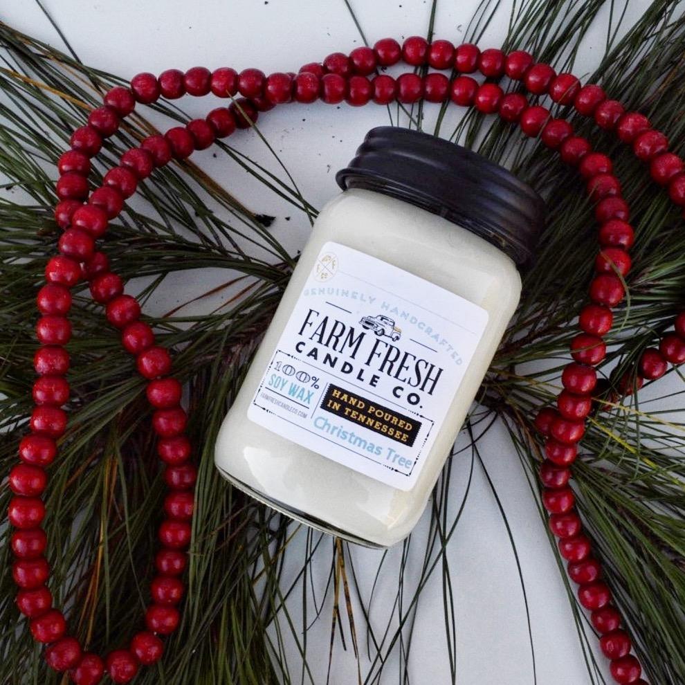 Christmas Tree Scented Soy Candle