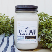 Hills & Hollars Scented Soy Candle