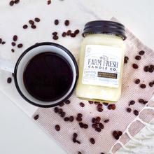 Load image into Gallery viewer, Morning Coffee Scented Soy Candle
