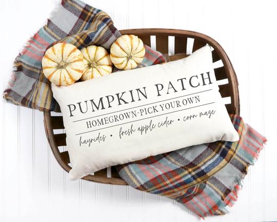 Pumpkin Patch 12x20 Pillow