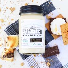 Load image into Gallery viewer, Smores Scented Soy Candle
