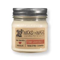 Pink Grapefruit Scented Soy Candle