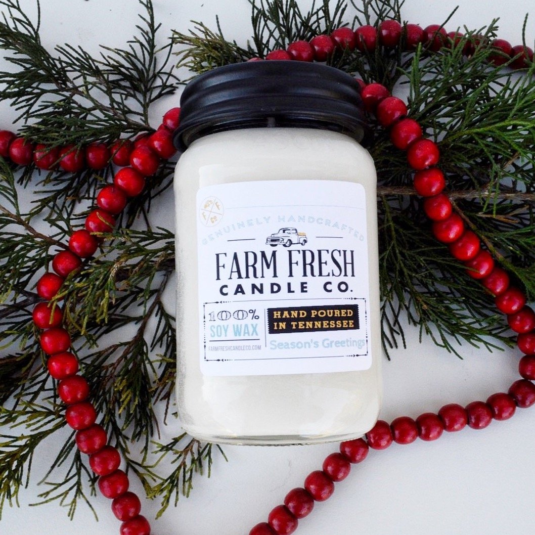 Season's Greetings Soy Candle