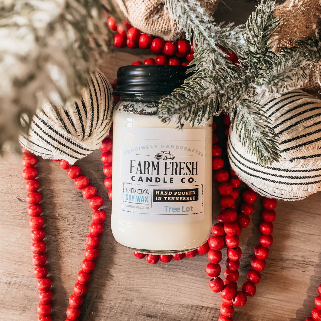 Tree Lot Scented Soy Candle